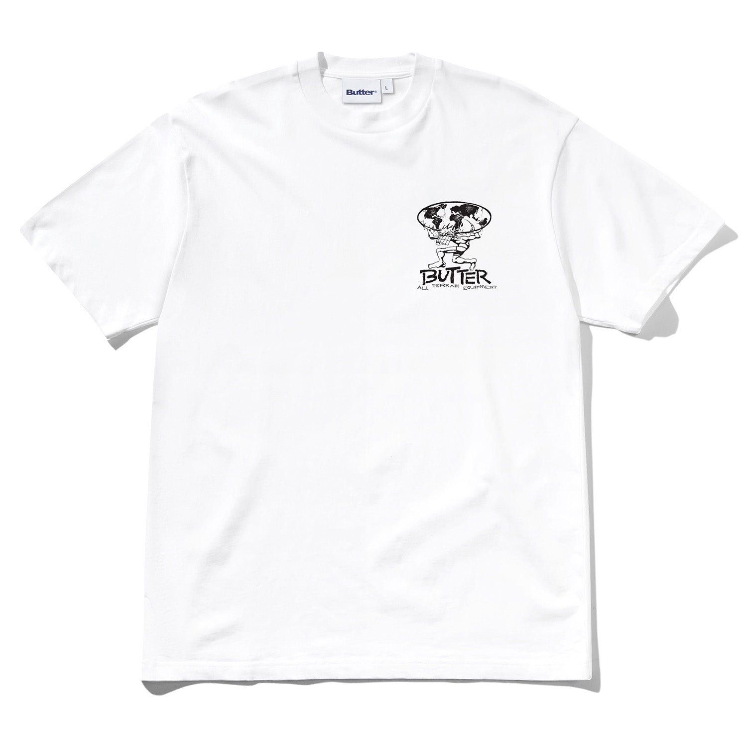 Butter Goods Terrain Tee 26 White