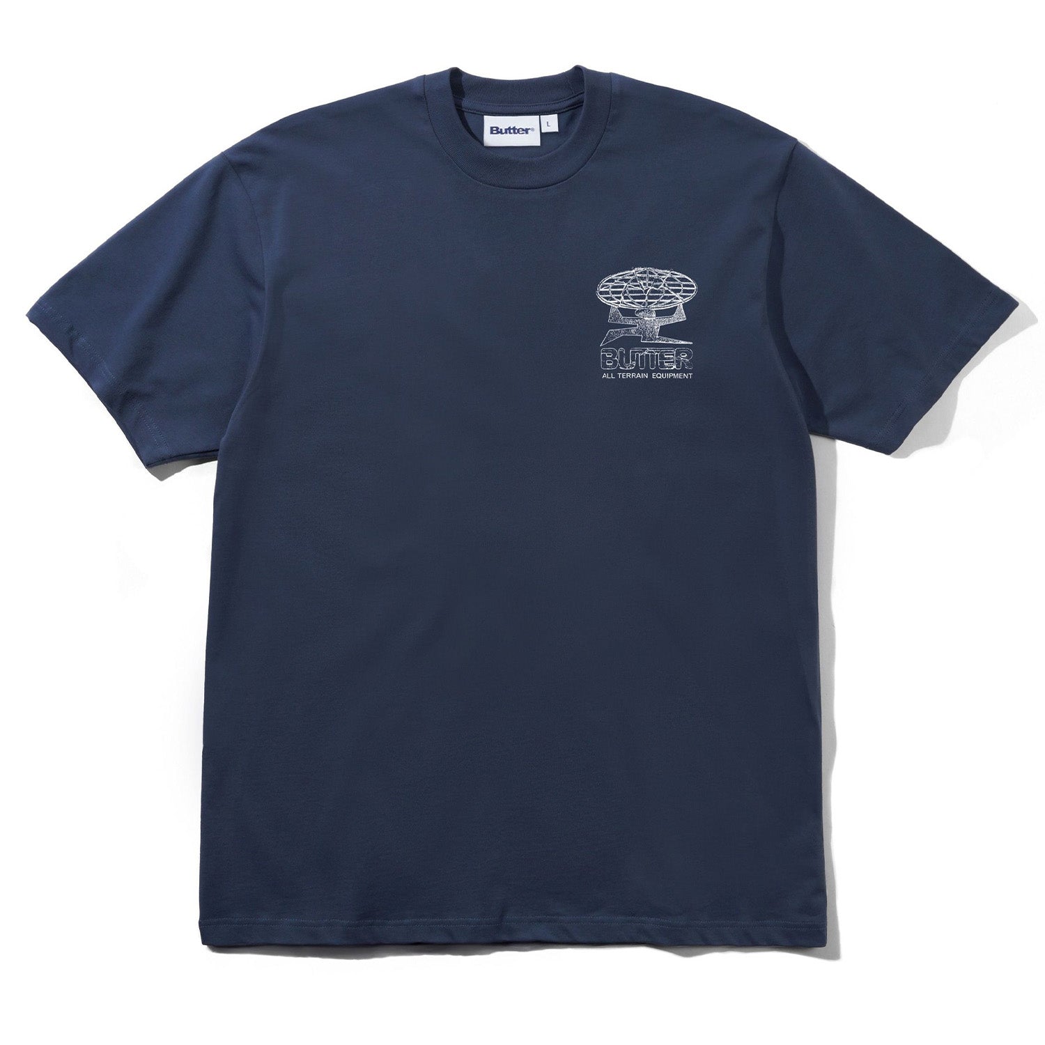 Butter Goods Terrain Tee Midnight