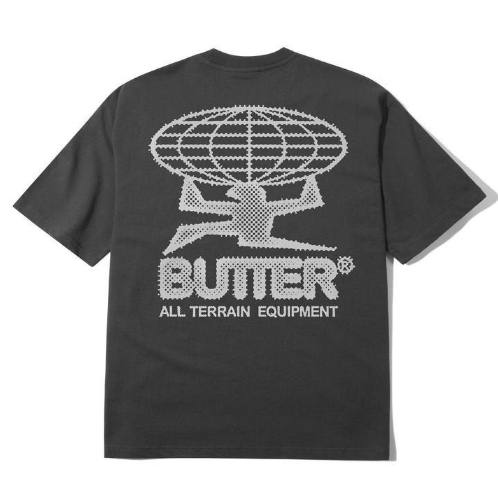 Butter Goods Terrain Tee Washed Black