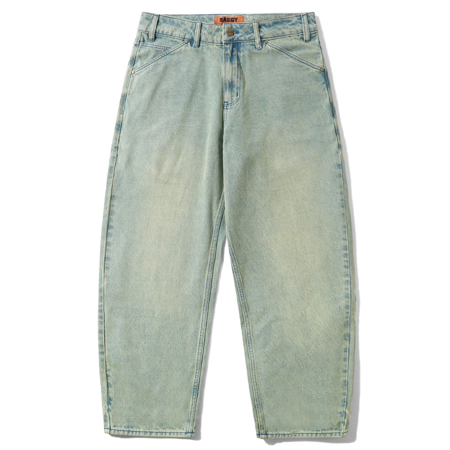 Butter Goods Trim Denim Jeans Sunfade Blue - Orchard Skateshop
