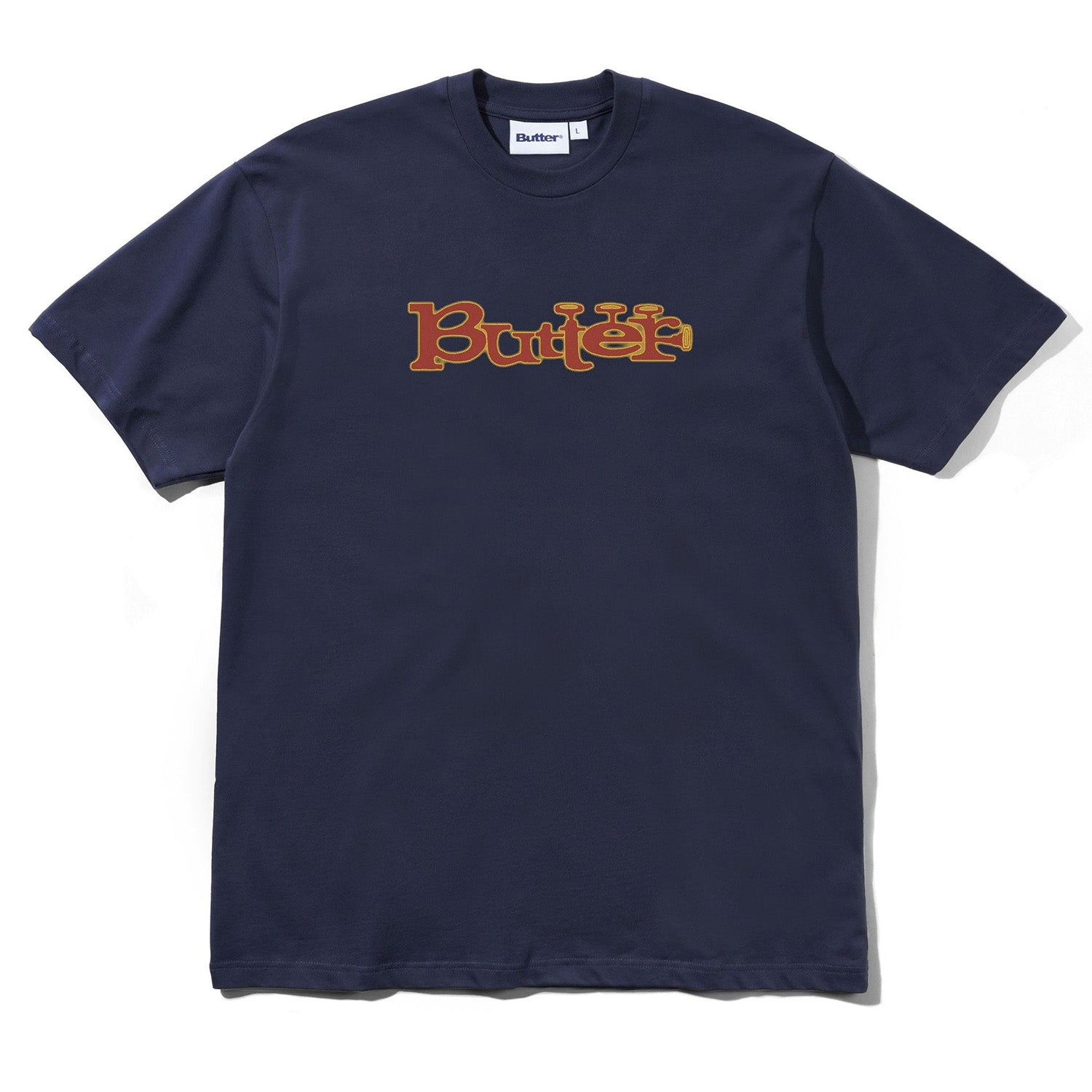 Butter Goods Trumpet Tee Navy