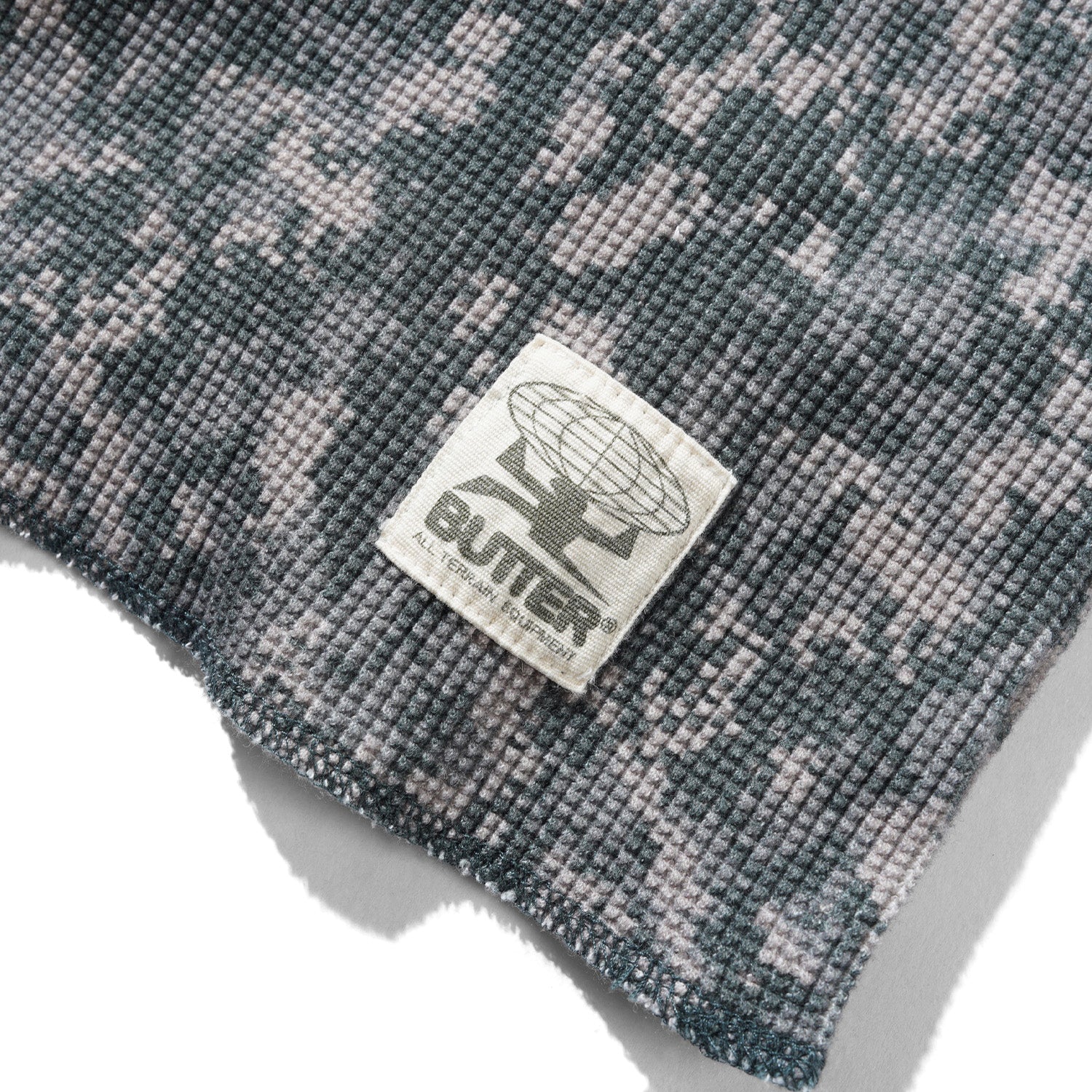 Butter Goods Waffle L/S Top Digital Camo
