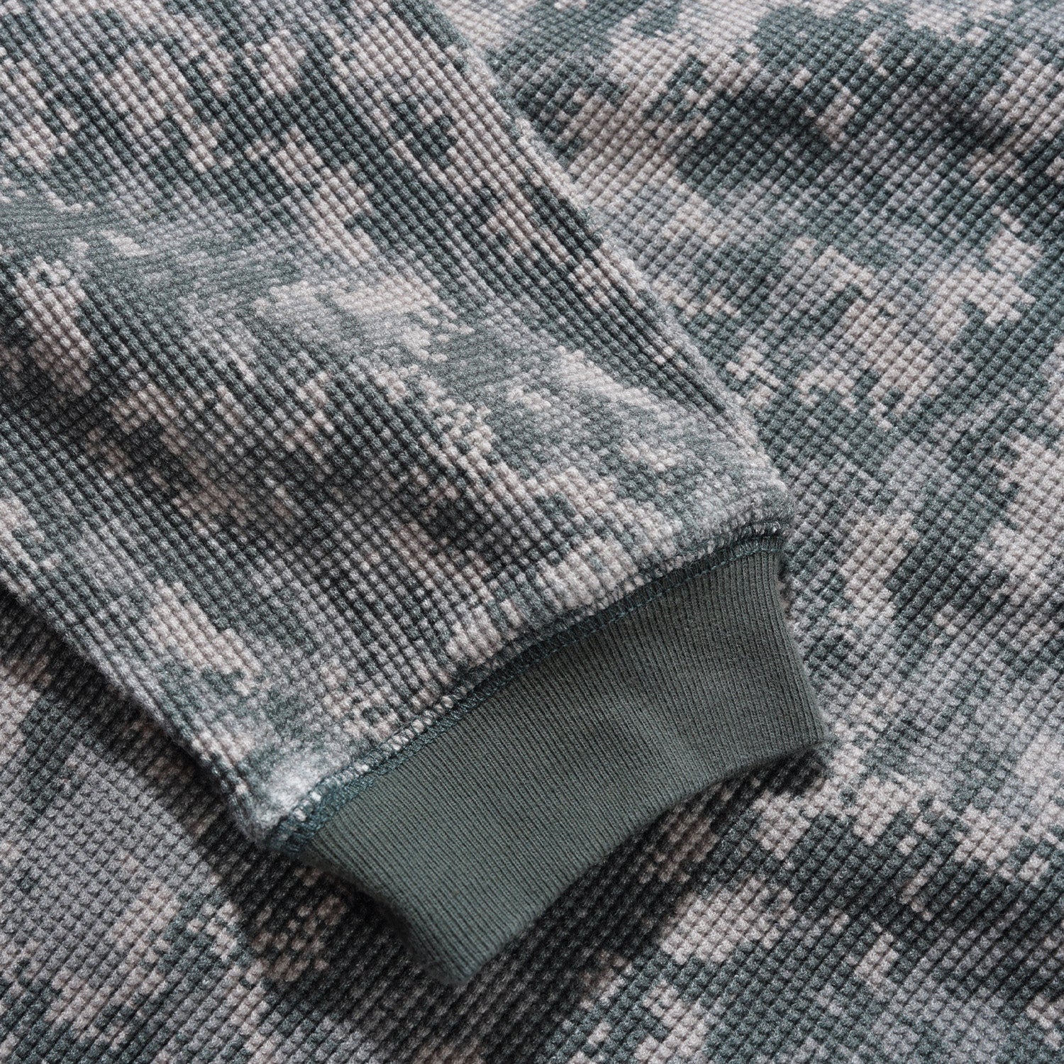 Butter Goods Waffle L/S Top Digital Camo
