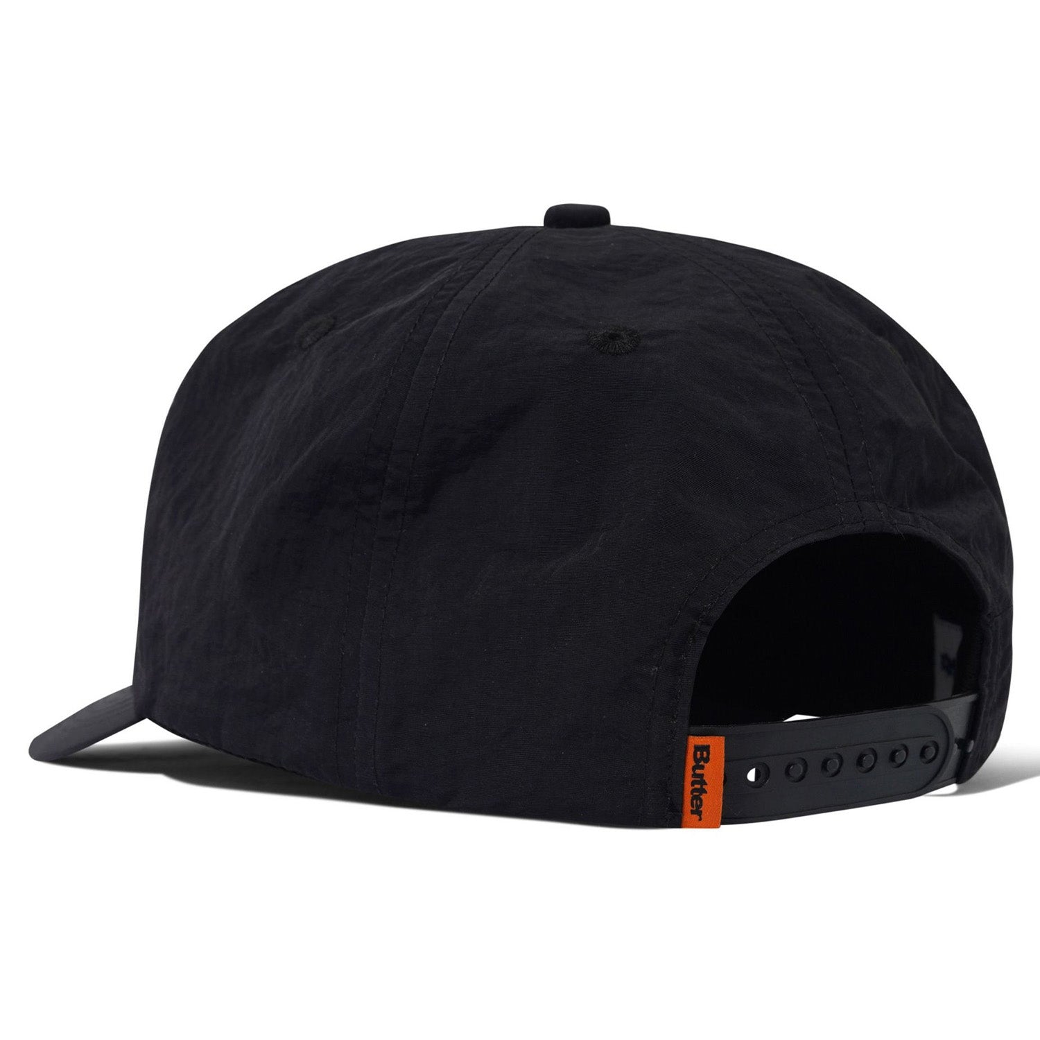 Butter Goods Warped 5 Panel Cap Black