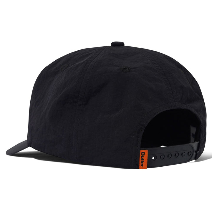 Butter Goods Warped 5 Panel Cap Black