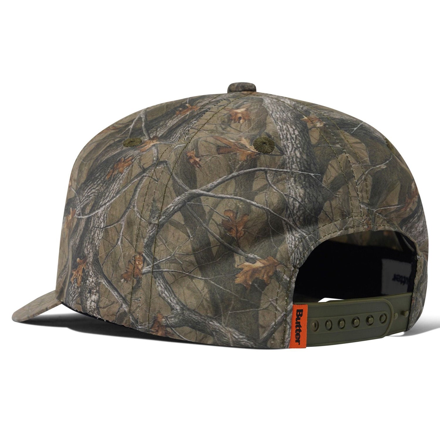 Butter Goods Warped 5 Panel Cap Forest Camo