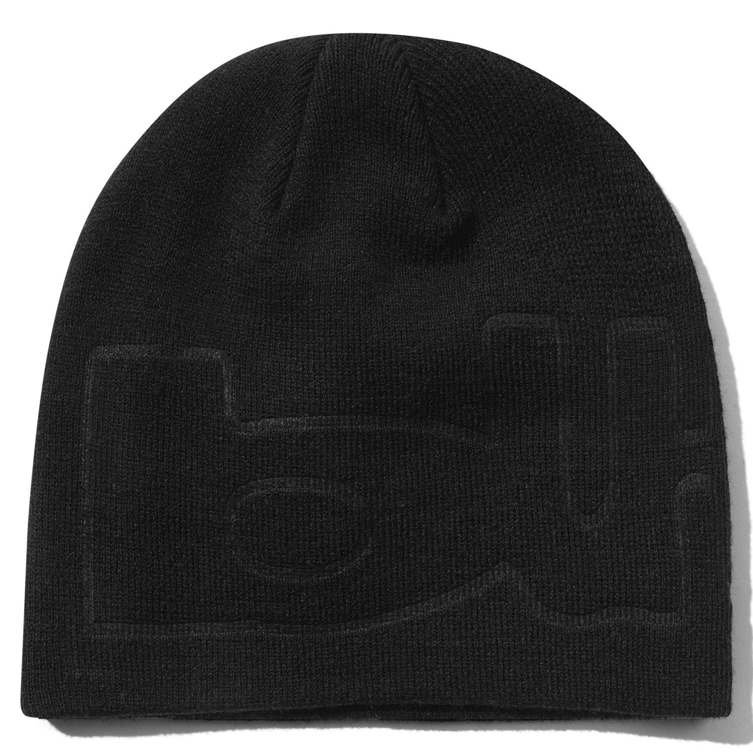 Butter Goods Warped Skully Beanie Black