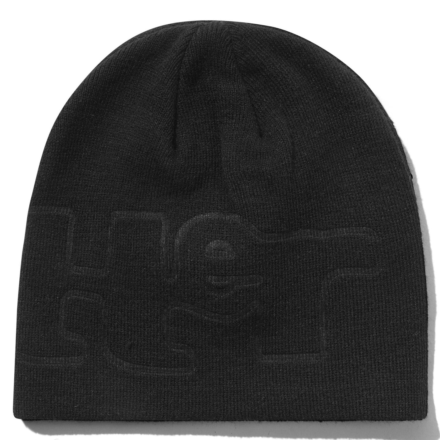 Butter Goods Warped Skully Beanie Black