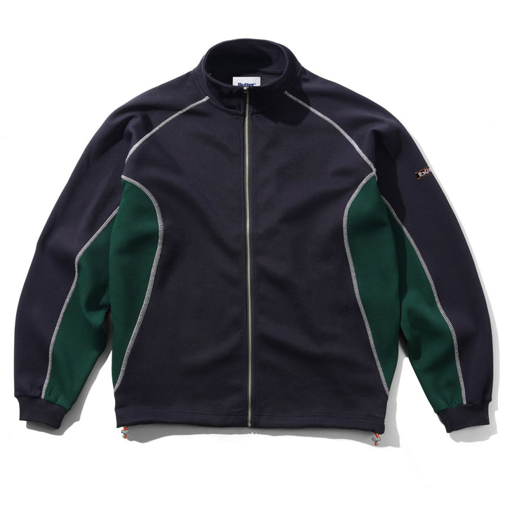 Butter Goods Warped Track Jacket Navy