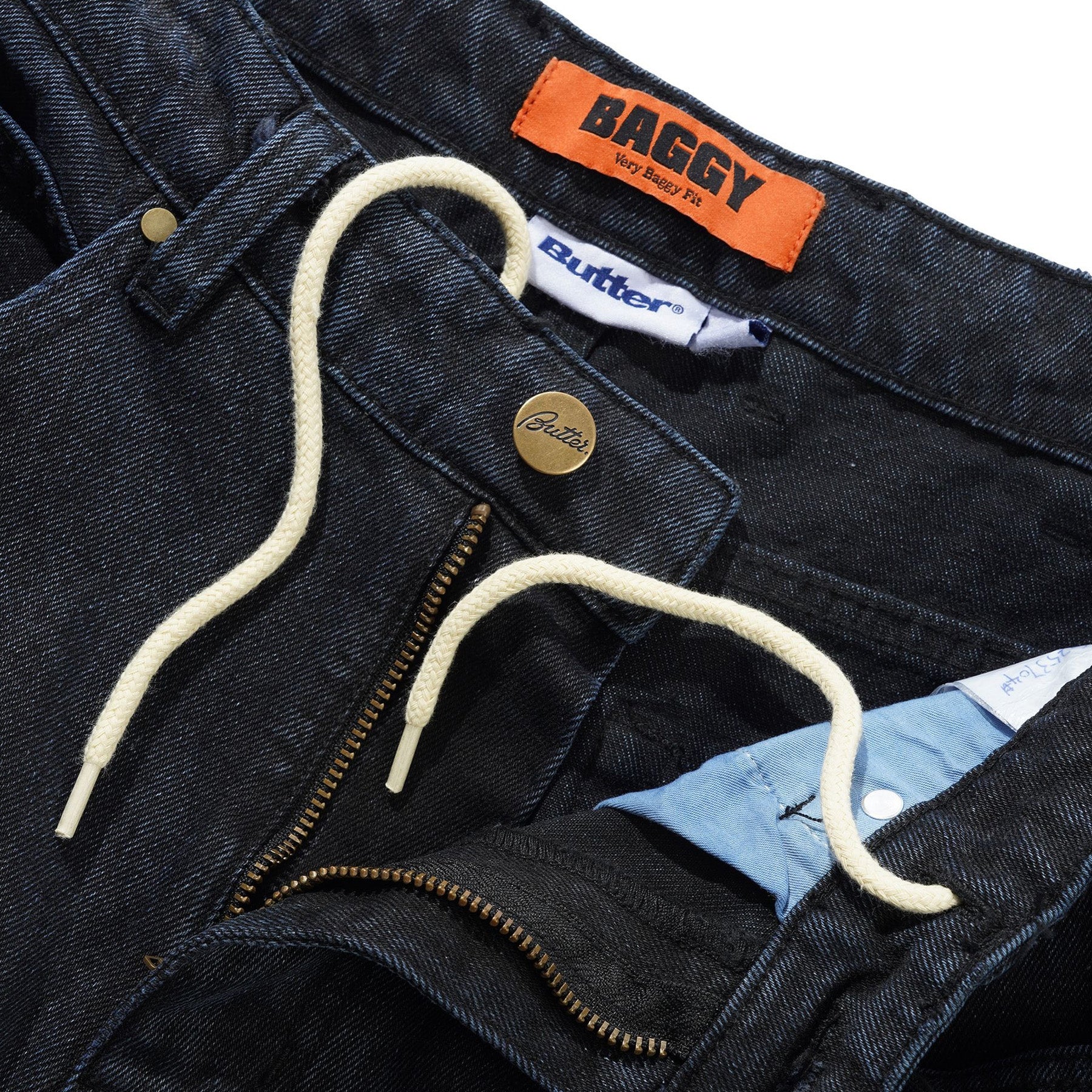 Butter Goods Weathergear Denim Jeans Dark Navy Tint