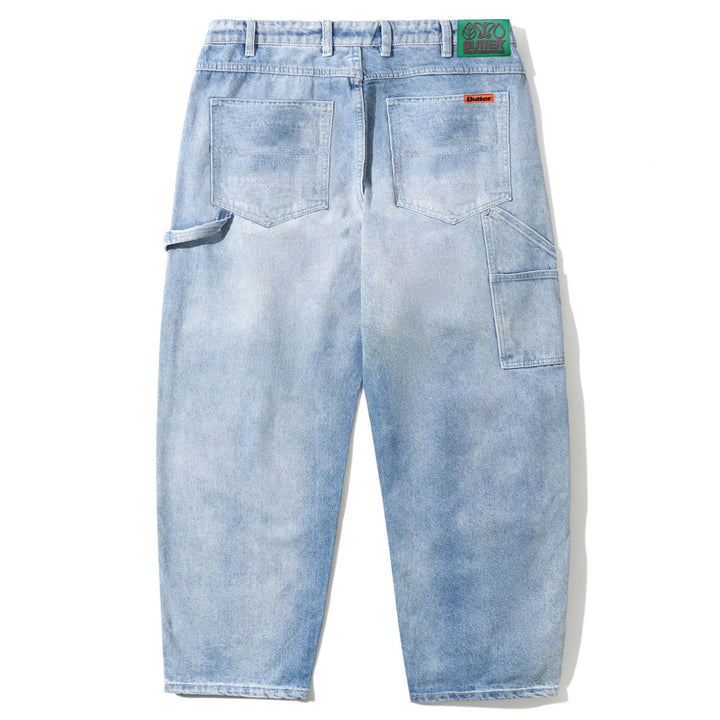 Butter Goods Weathergear Denim Jeans Faded Blue