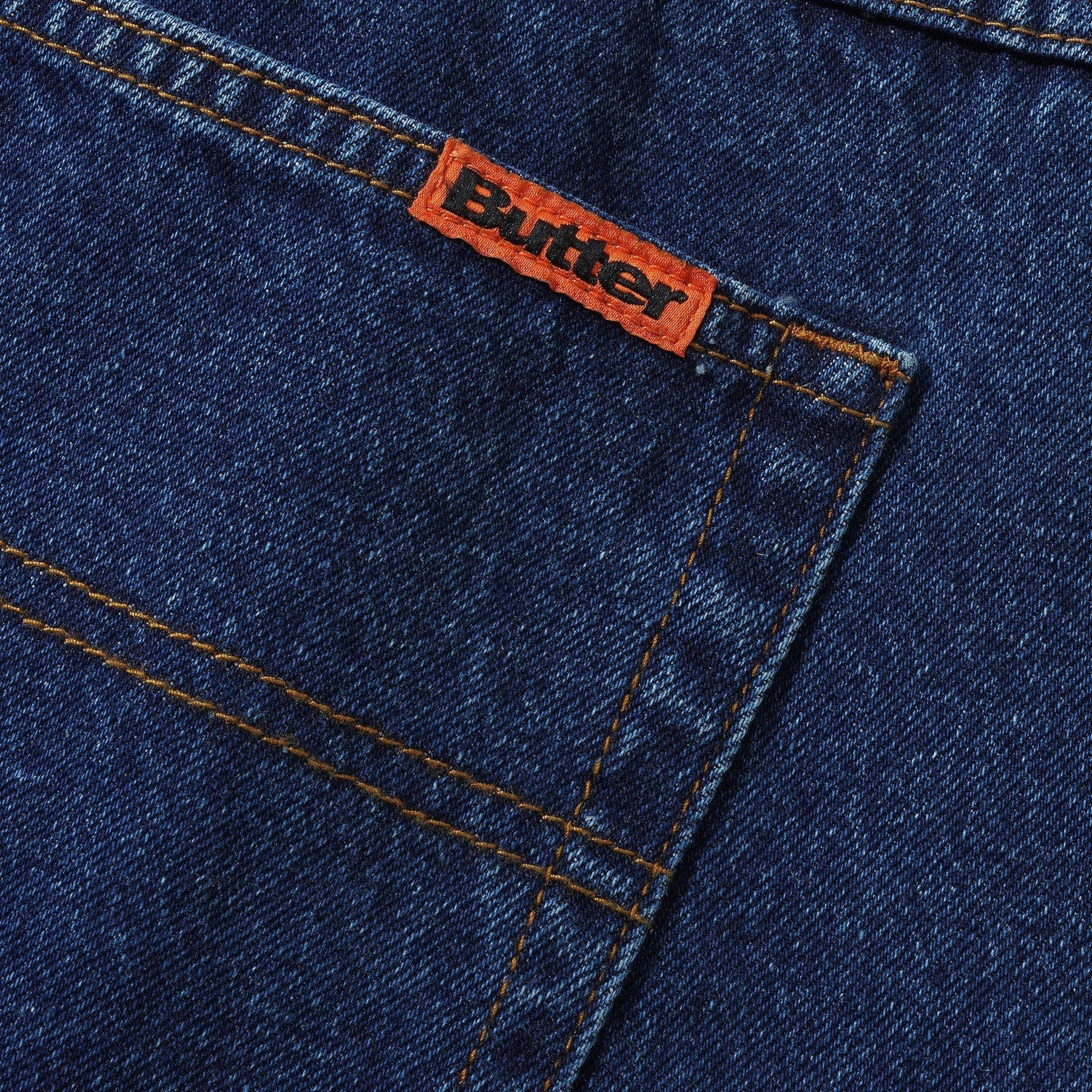 Butter Goods Weathergear Denim Jeans Repaired Indigo