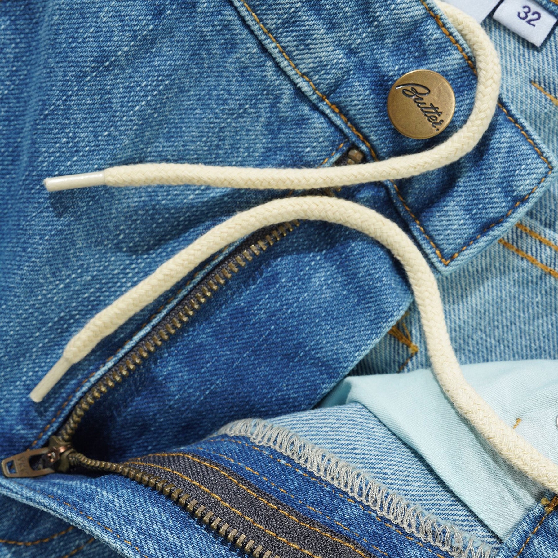 Butter Goods Weathergear Denim Jeans Streaky Indigo