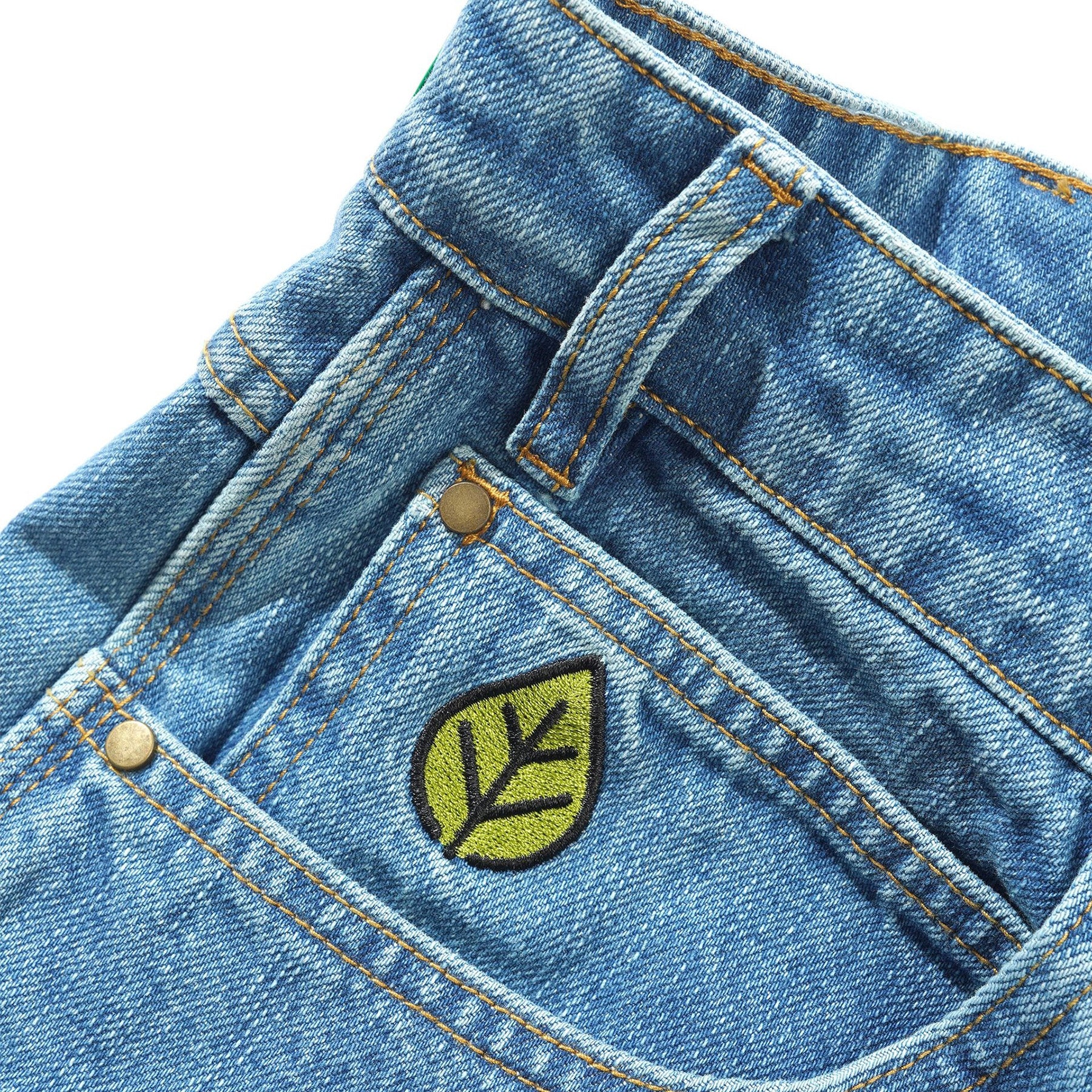 Butter Goods Weathergear Denim Jeans Streaky Indigo