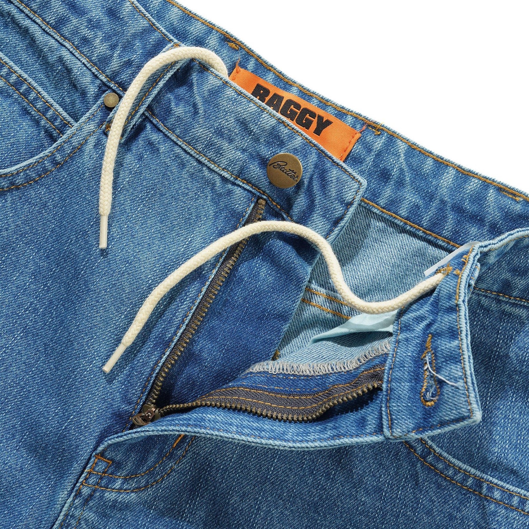 Butter Goods Weathergear Denim Jeans Streaky Indigo