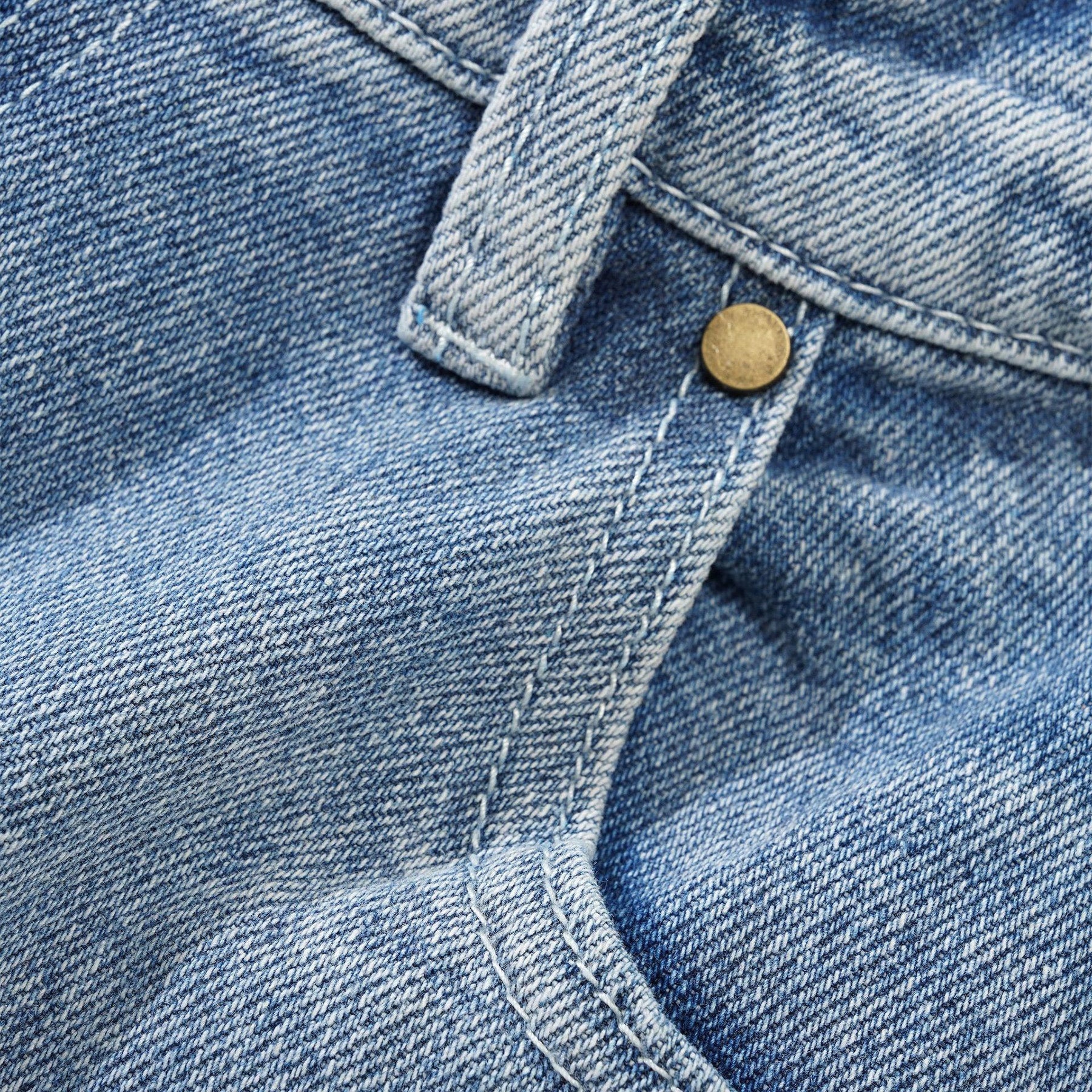 Butter Goods Weathergear Denim Shorts Faded Blue