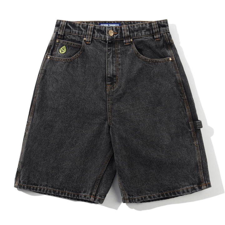 Butter Goods Weathergear Denim Shorts Gunmetal
