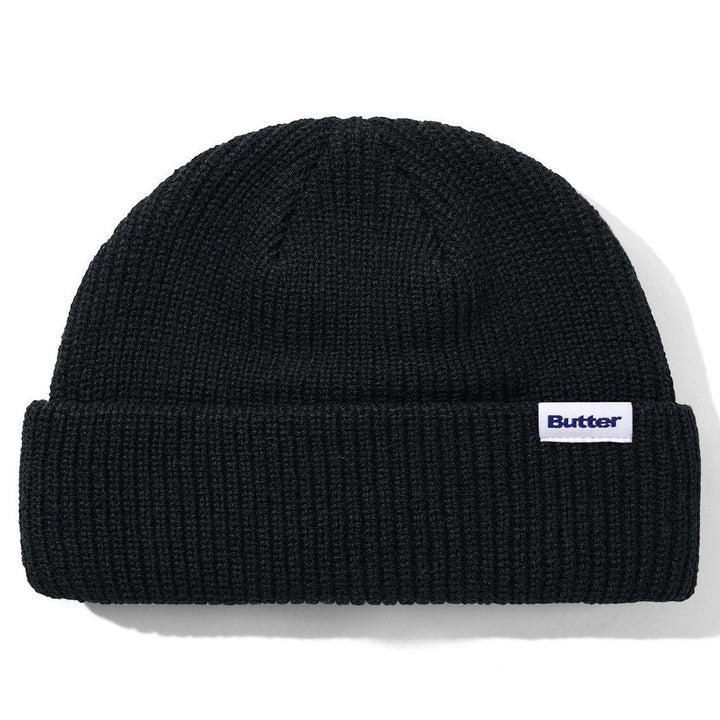 Butter Goods Wharfie Beanie Black