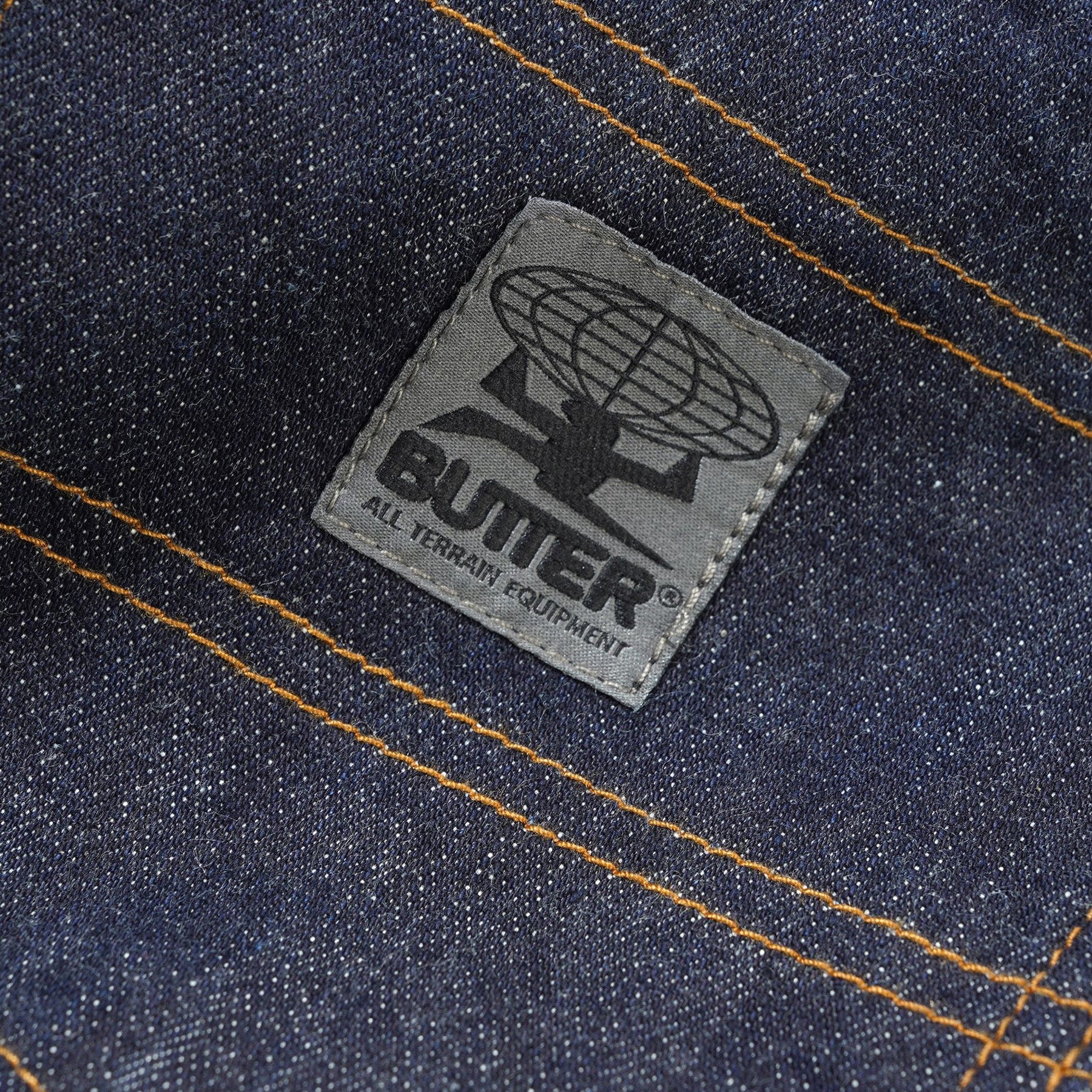 Butter Goods Wide Cut Denim Jeans Selvedge Blue