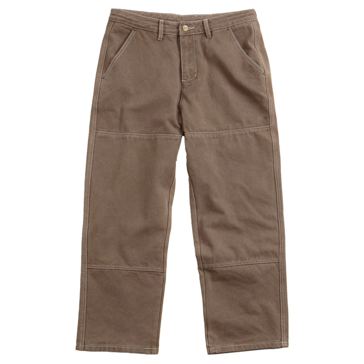 Butter Goods Work Double Knee Pants Washed Brown