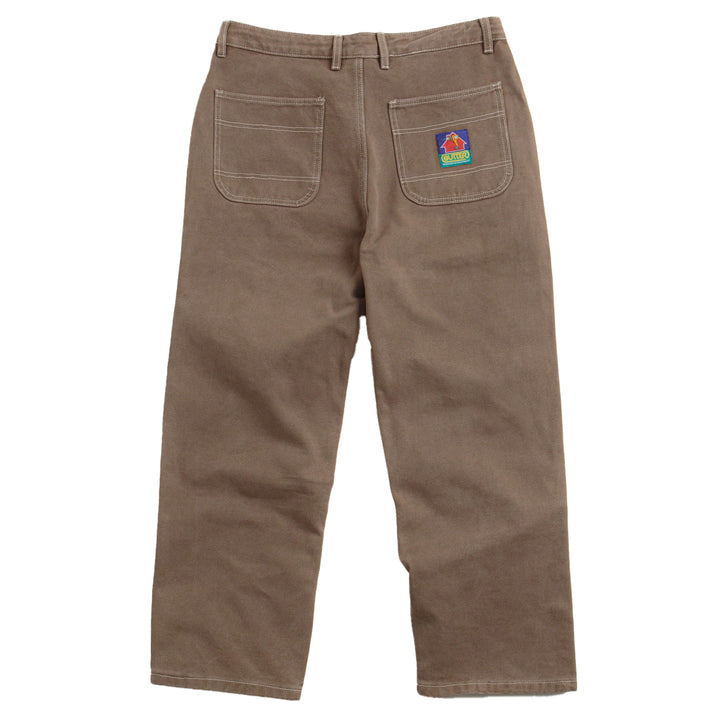 Butter Goods Work Double Knee Pants Washed Brown