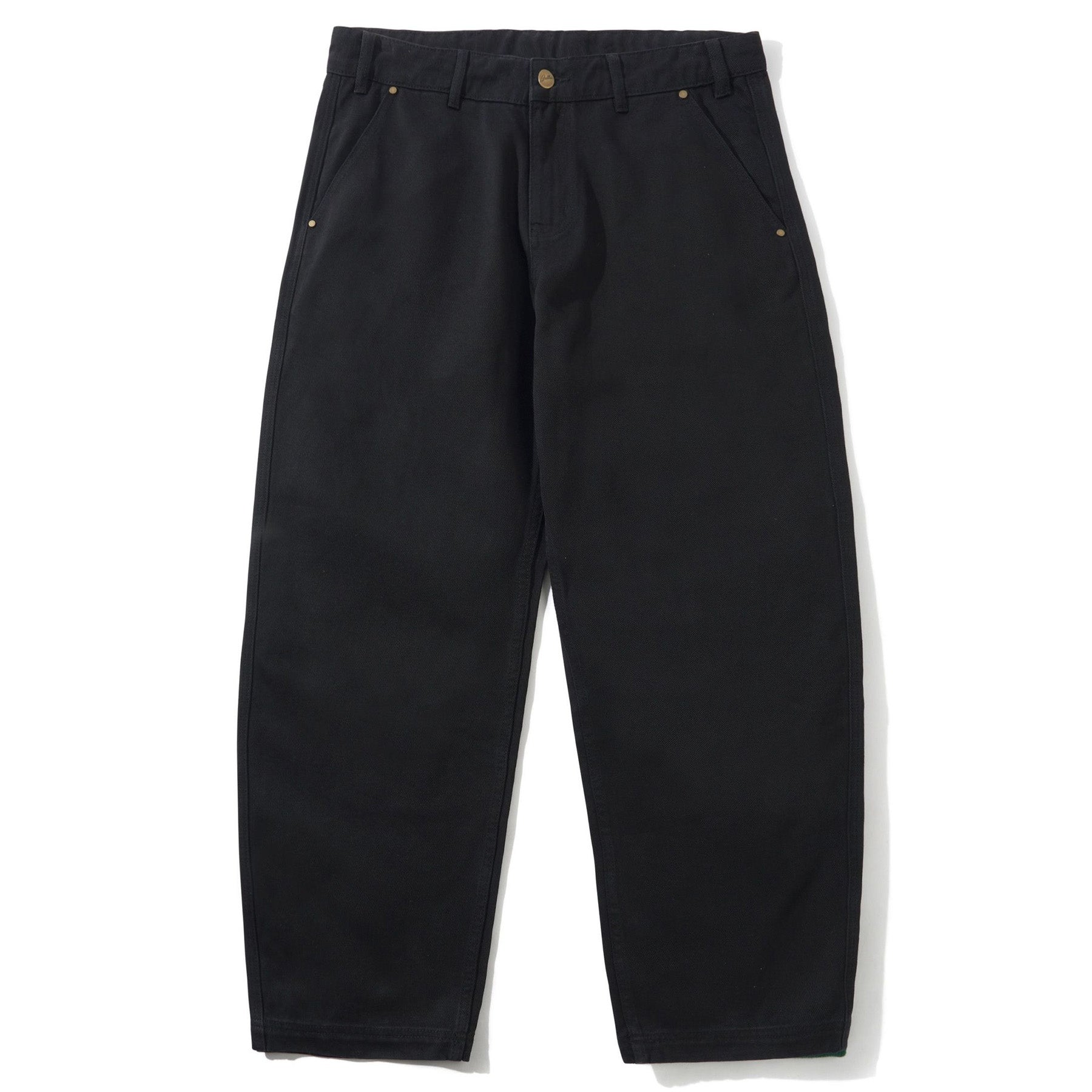 【BUTTER GOODS】 Work Double Knee Pants - Washed Black Butter Goods Davide Double Knee Jeans - Washed Black | Flatspot