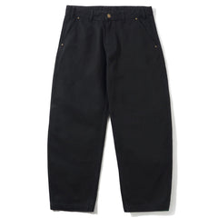 【BUTTER GOODS】 Work Double Knee Pants - Washed Black Butter Goods Work Double Knee Pants Washed Black - Orchard
