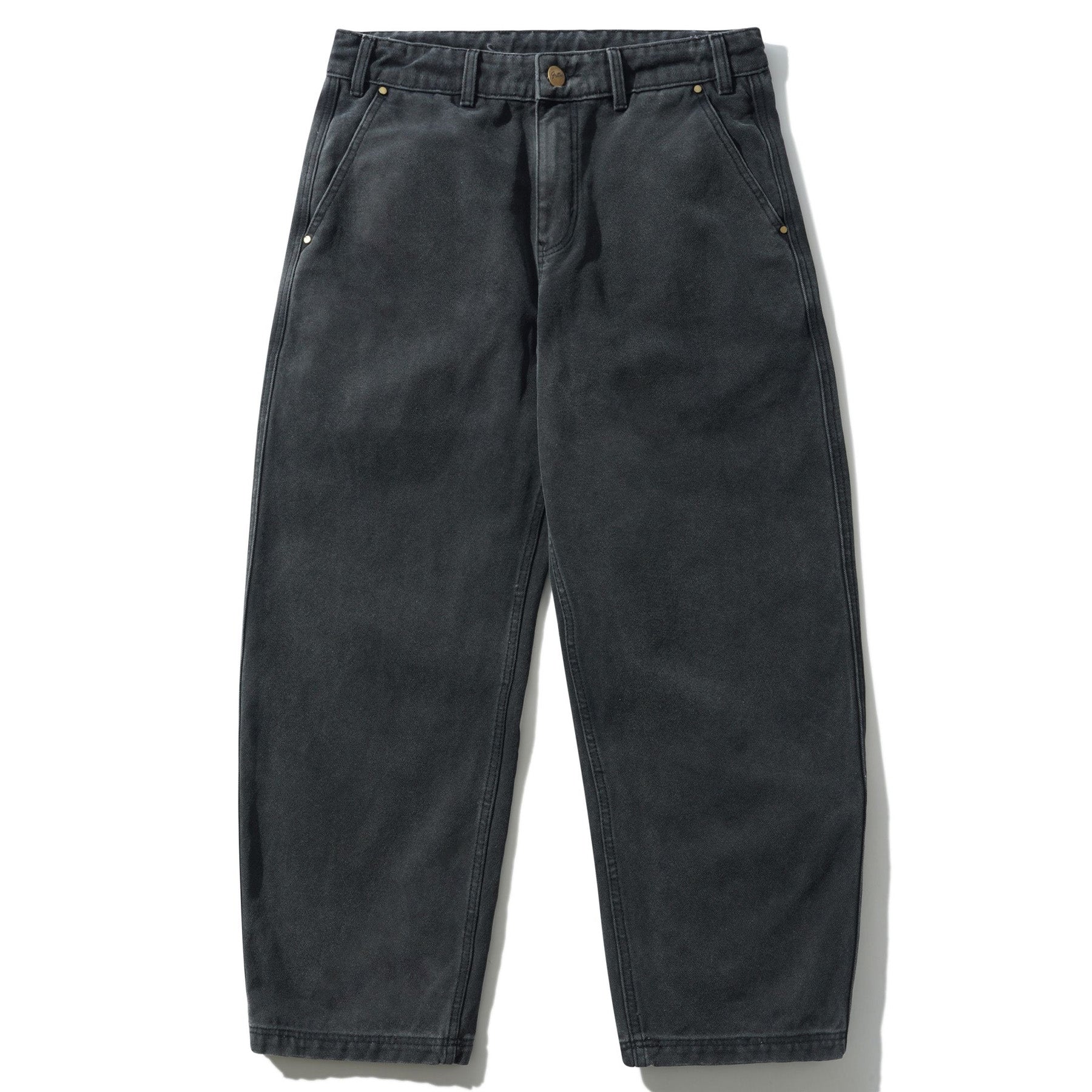 Butter Goods Work Pants Black Q325 - Orchard Skateshop