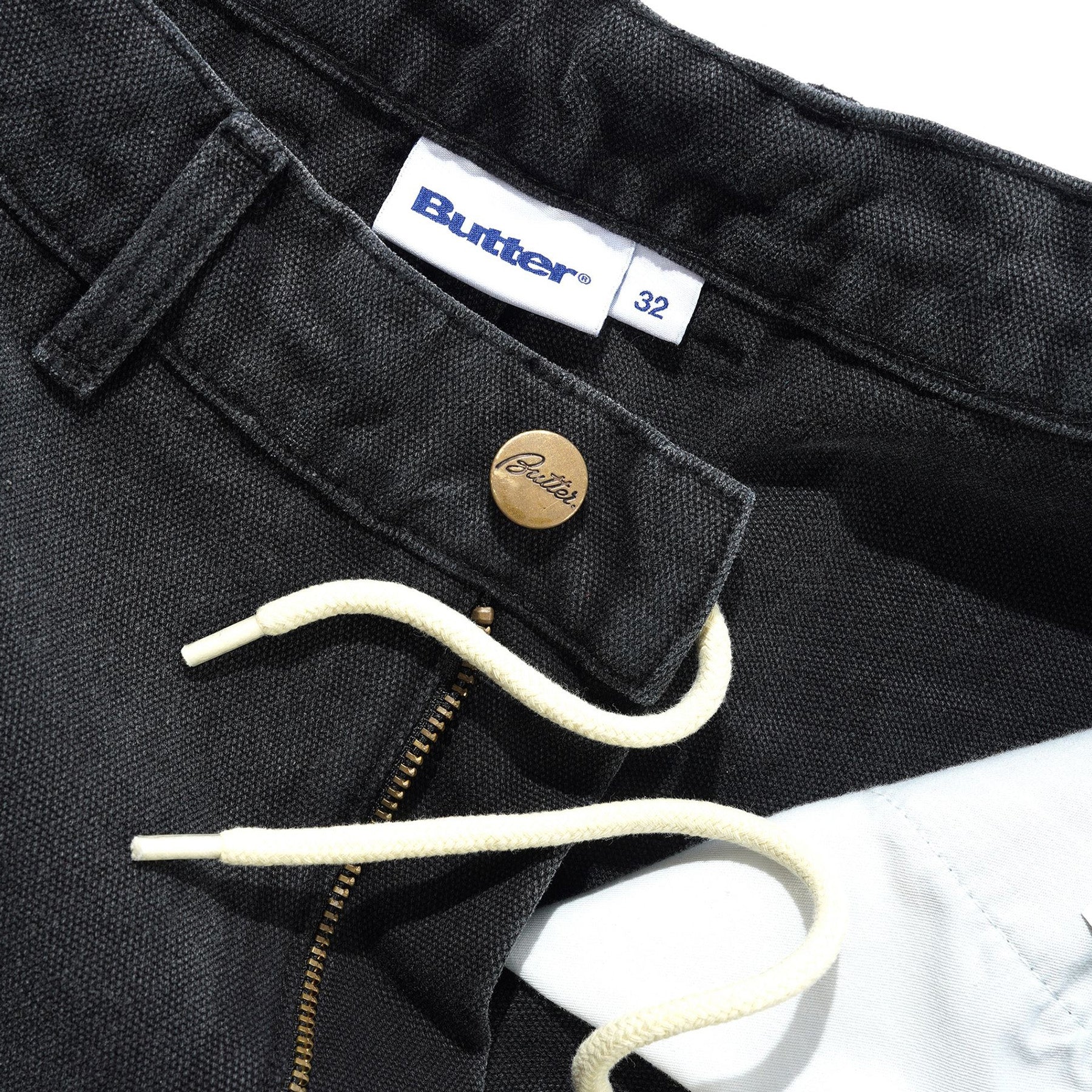 Butter Goods Work Pants Black Q325
