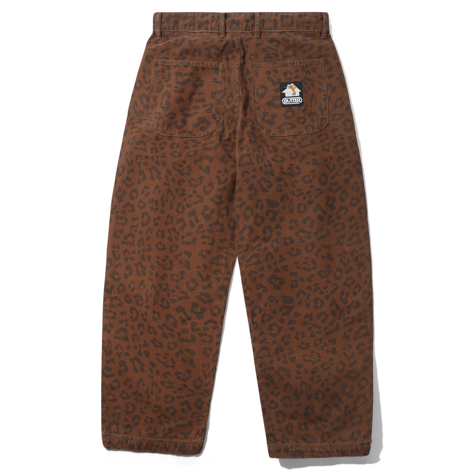 Butter Goods Work Pants Leopard