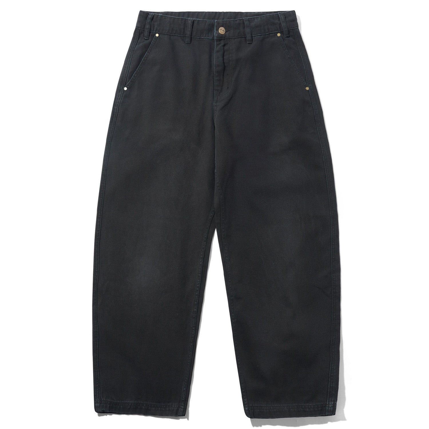 Butter Goods Work Pants Washed Black
