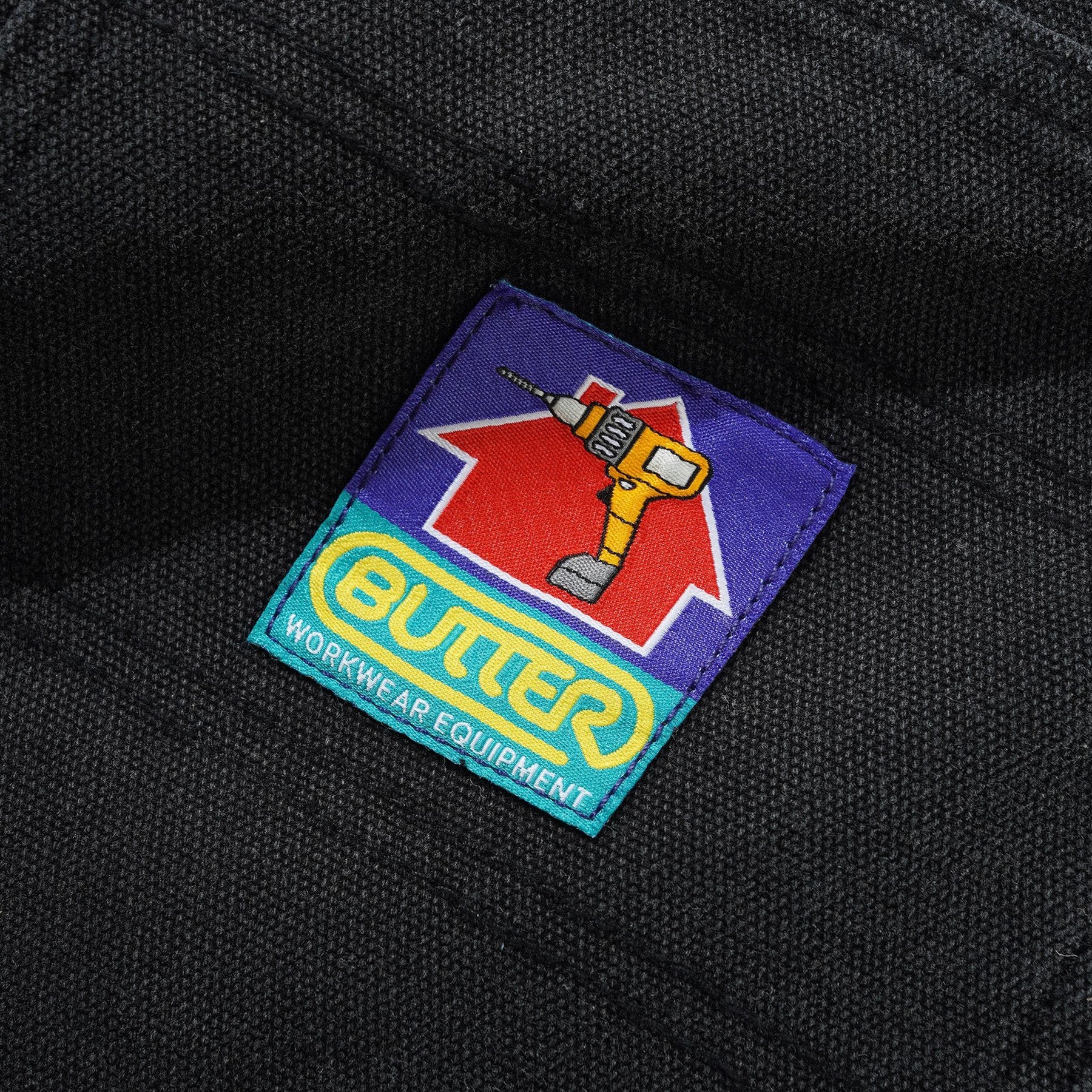 Butter Goods Work Shorts Black