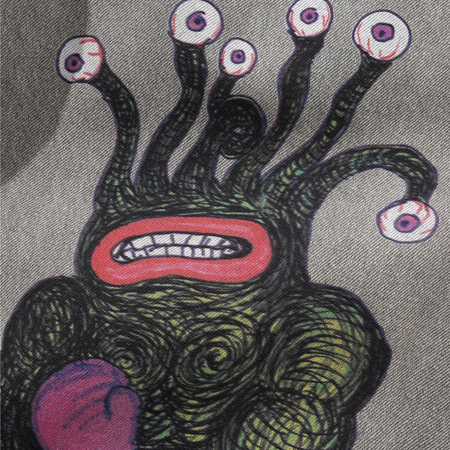 Butter Goods x Daniel Johnston Boxing Denim Jeans Washed Grey