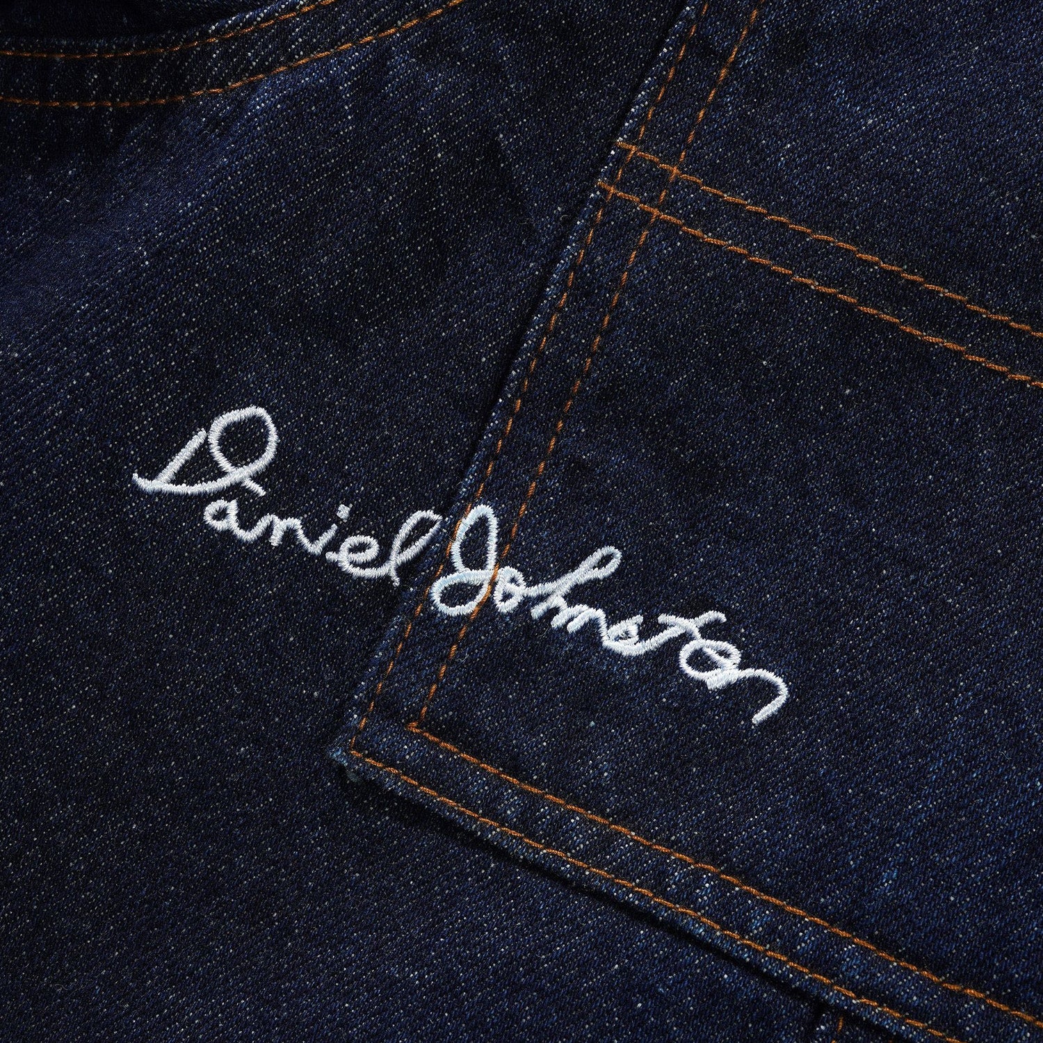 Butter Goods x Daniel Johnston Bull Selvedge Denim Jacket Raw Indigo