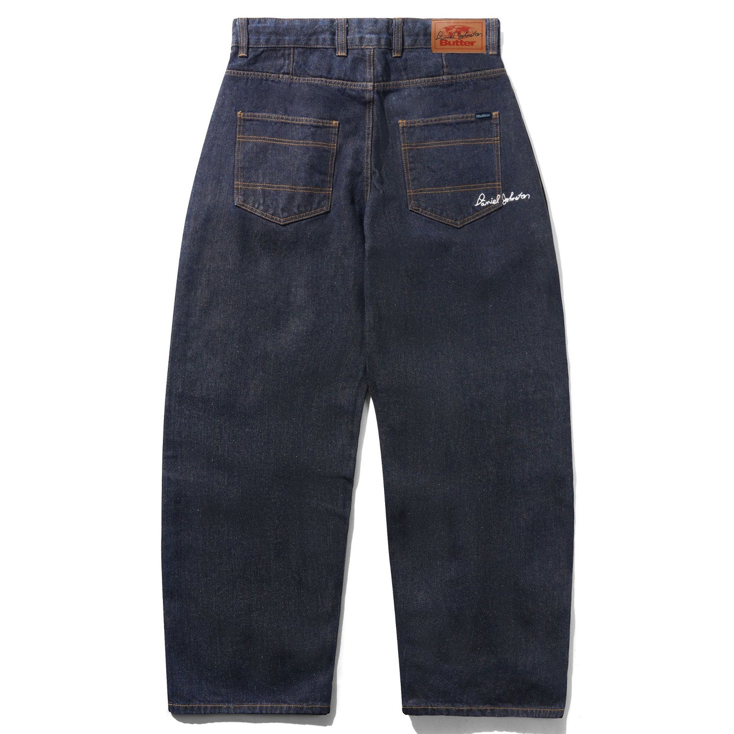 Butter Goods x Daniel Johnston Bull Selvedge Denim Jeans Raw Indigo