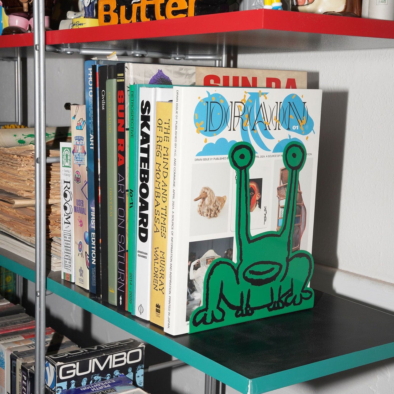 Butter Goods x Daniel Johnston Jeremiah Bookend Green