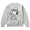 Butter Goods x Peanuts Spike Knit Sweater Ash Grey