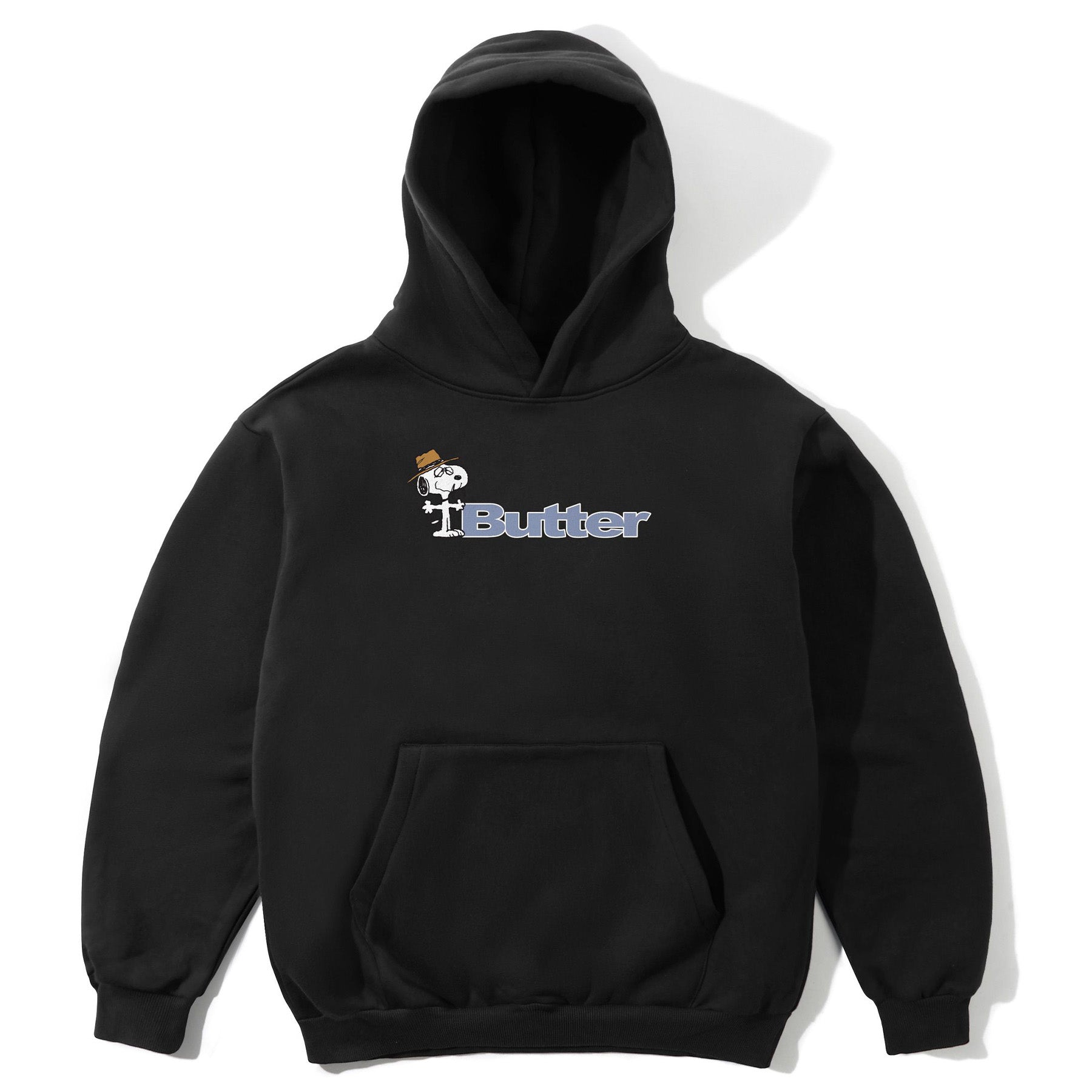 Butter Goods x Peanuts Spike Logo Hooded Sweatshirt Black