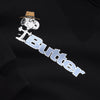 Butter Goods x Peanuts Spike Logo Hooded Sweatshirt Black