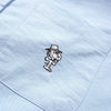 Butter Goods x Peanuts Spike Oxford Shirt Blue