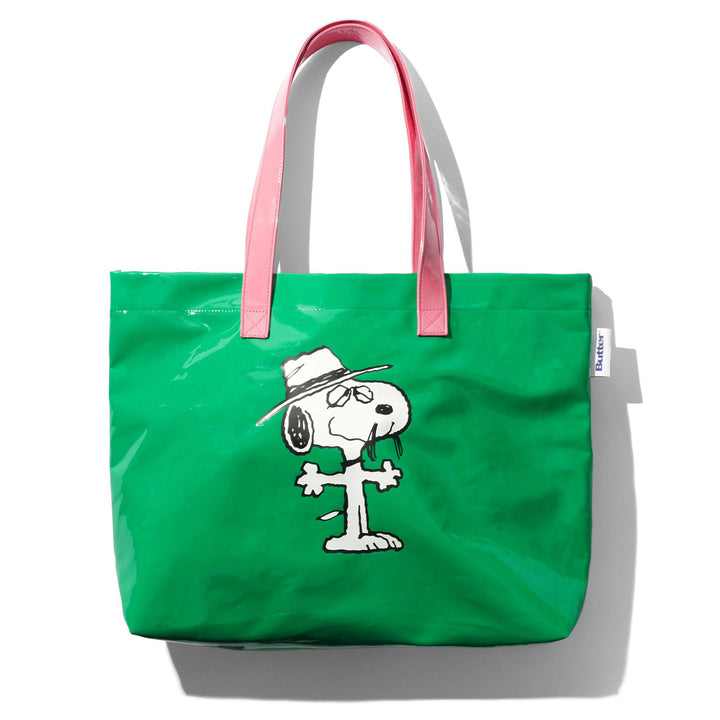Butter Goods x Peanuts Spike Shopper Tote Green/Pink