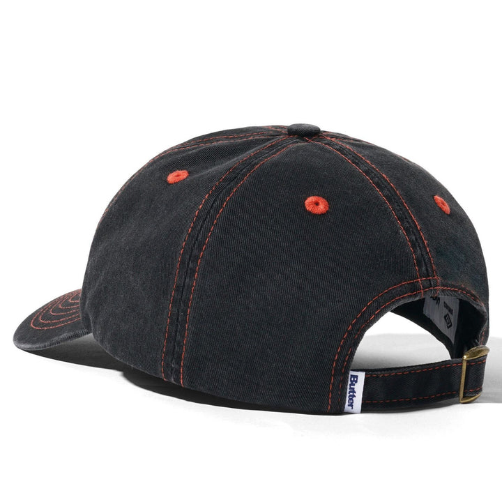 Butter Goods x Umbro Diamond Logo 6 Panel Cap Black
