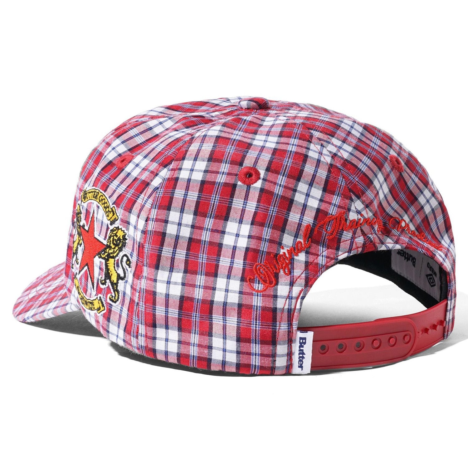 Butter Goods x Umbro Victory 5 Panel Cap Plaid