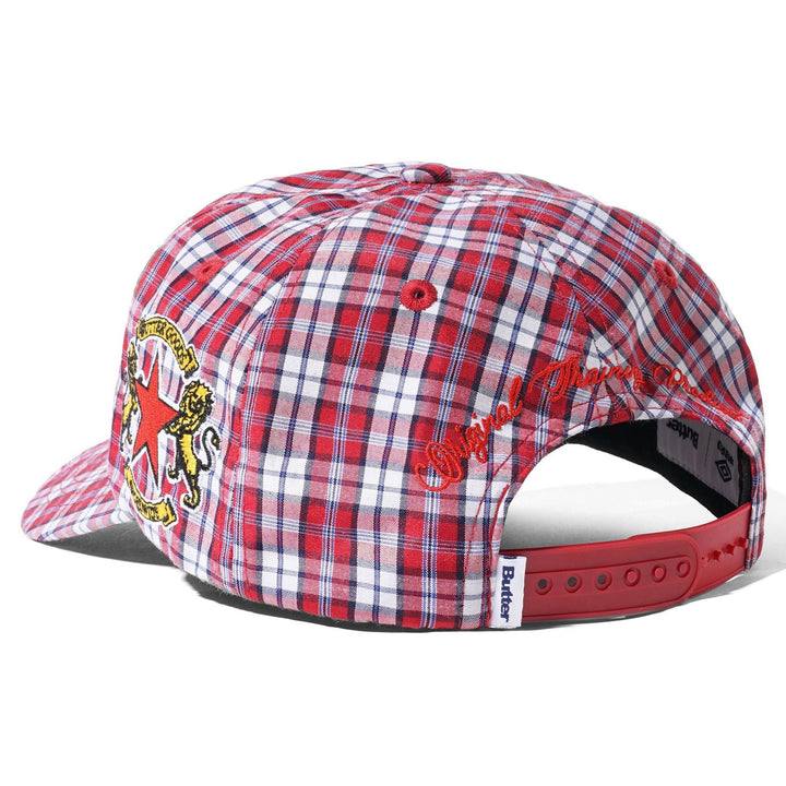 Butter Goods x Umbro Victory 5 Panel Cap Plaid