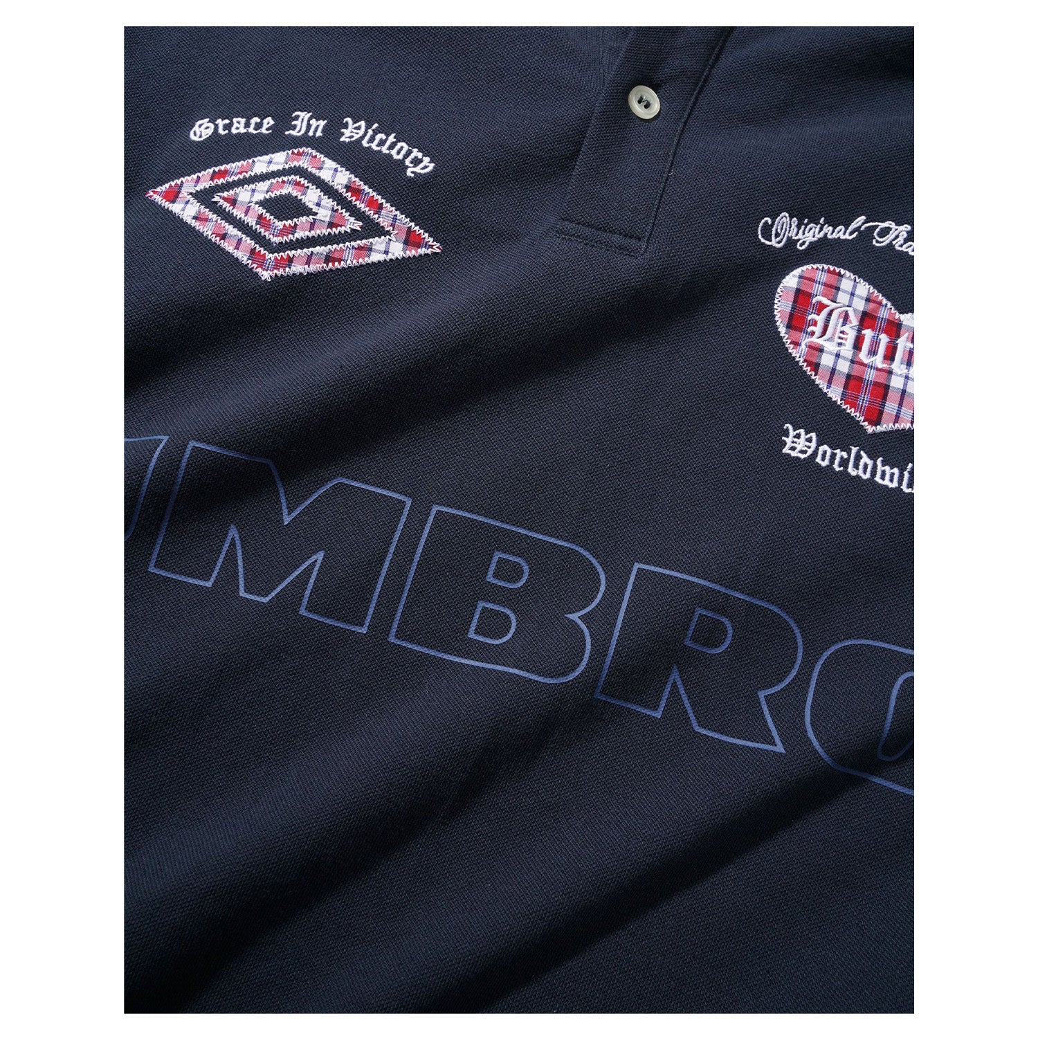 Butter Goods x Umbro Victory Polo Navy/Slate