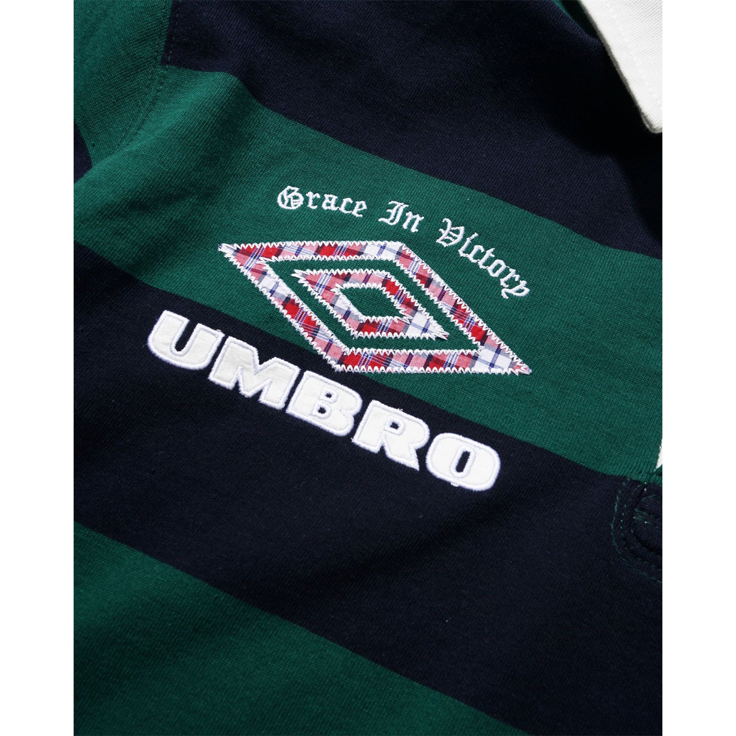 Butter Goods x Umbro Victory Rugby Polo Navy/Forest