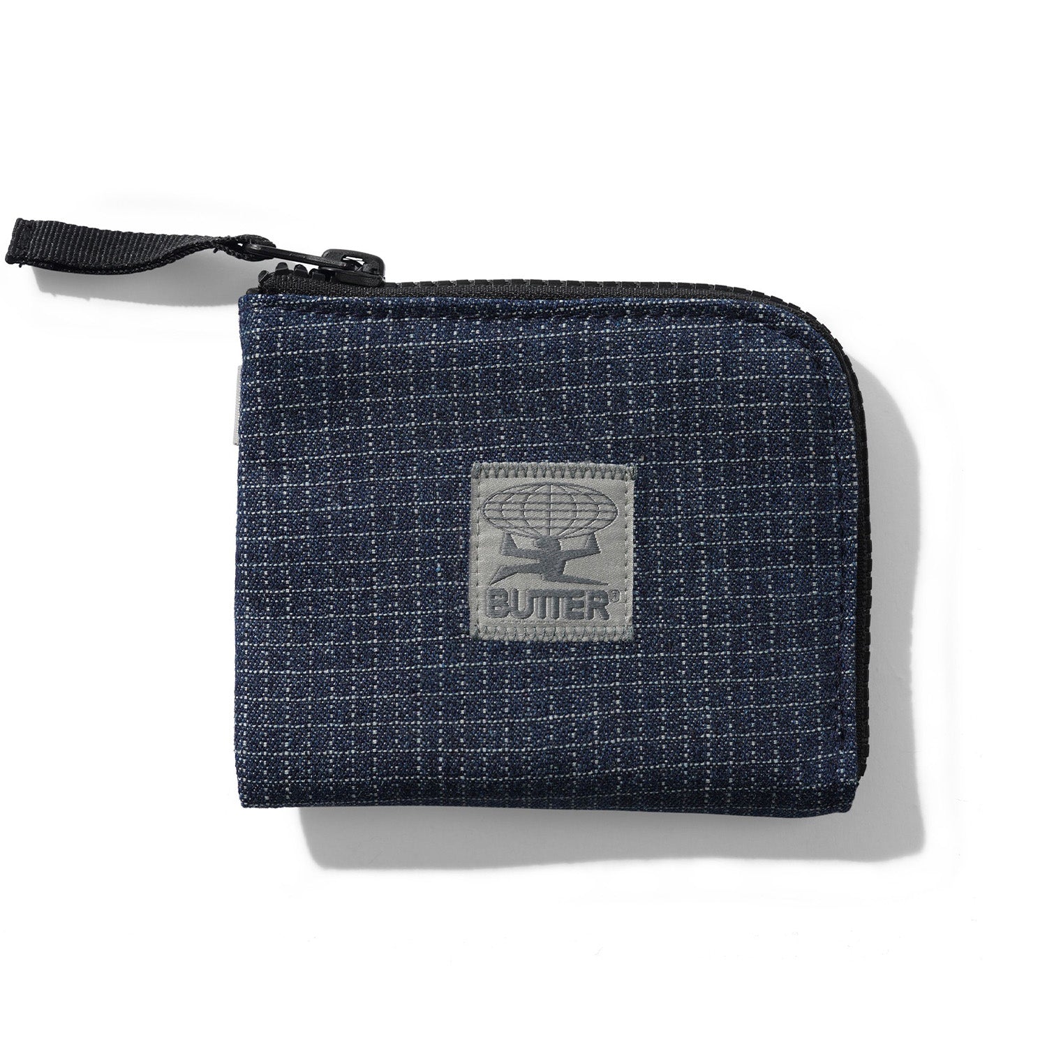 Butter Goods Zip Wallet Denim