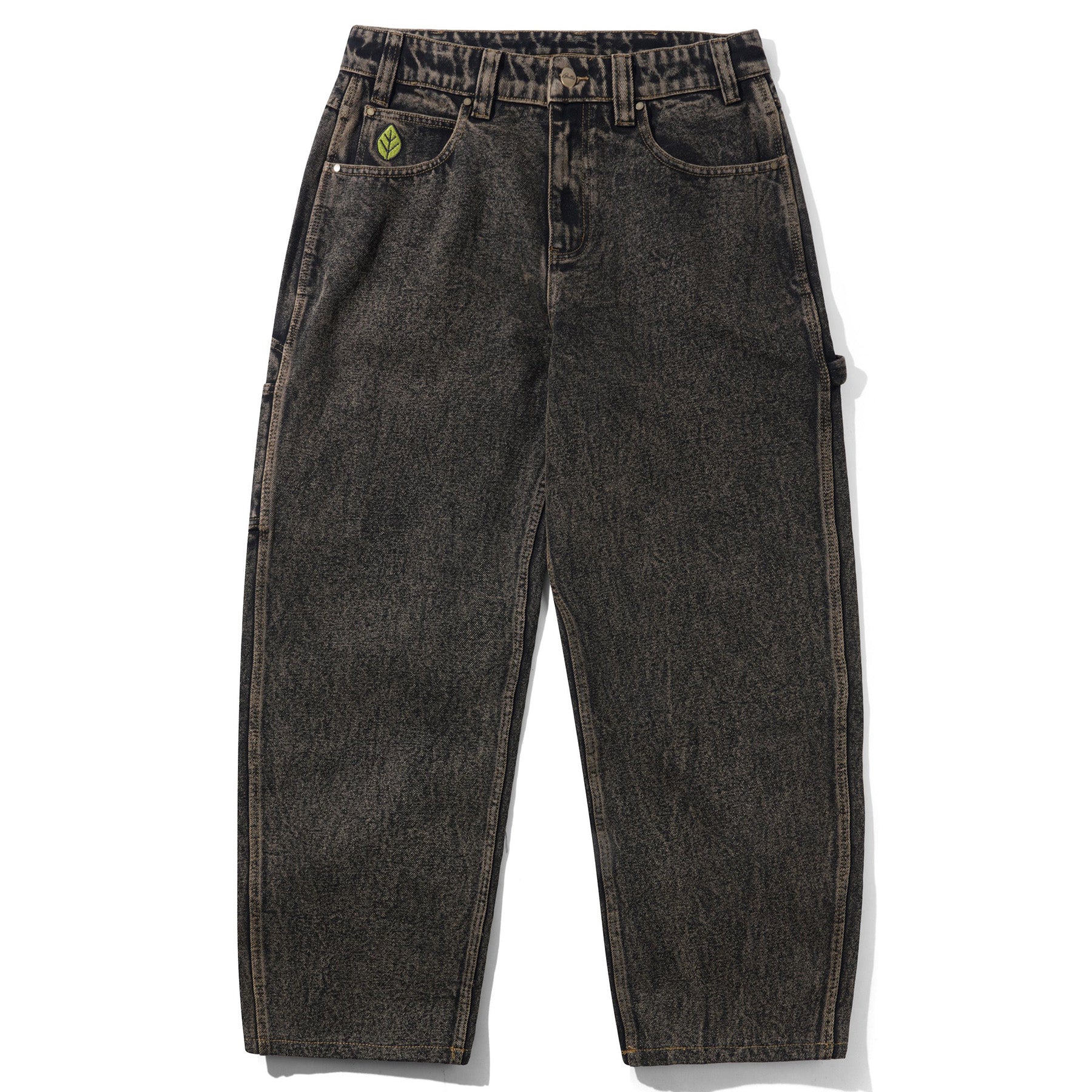 Butter Goods Weathergear Denim Jeans Brown Tint - Orchard Skateshop