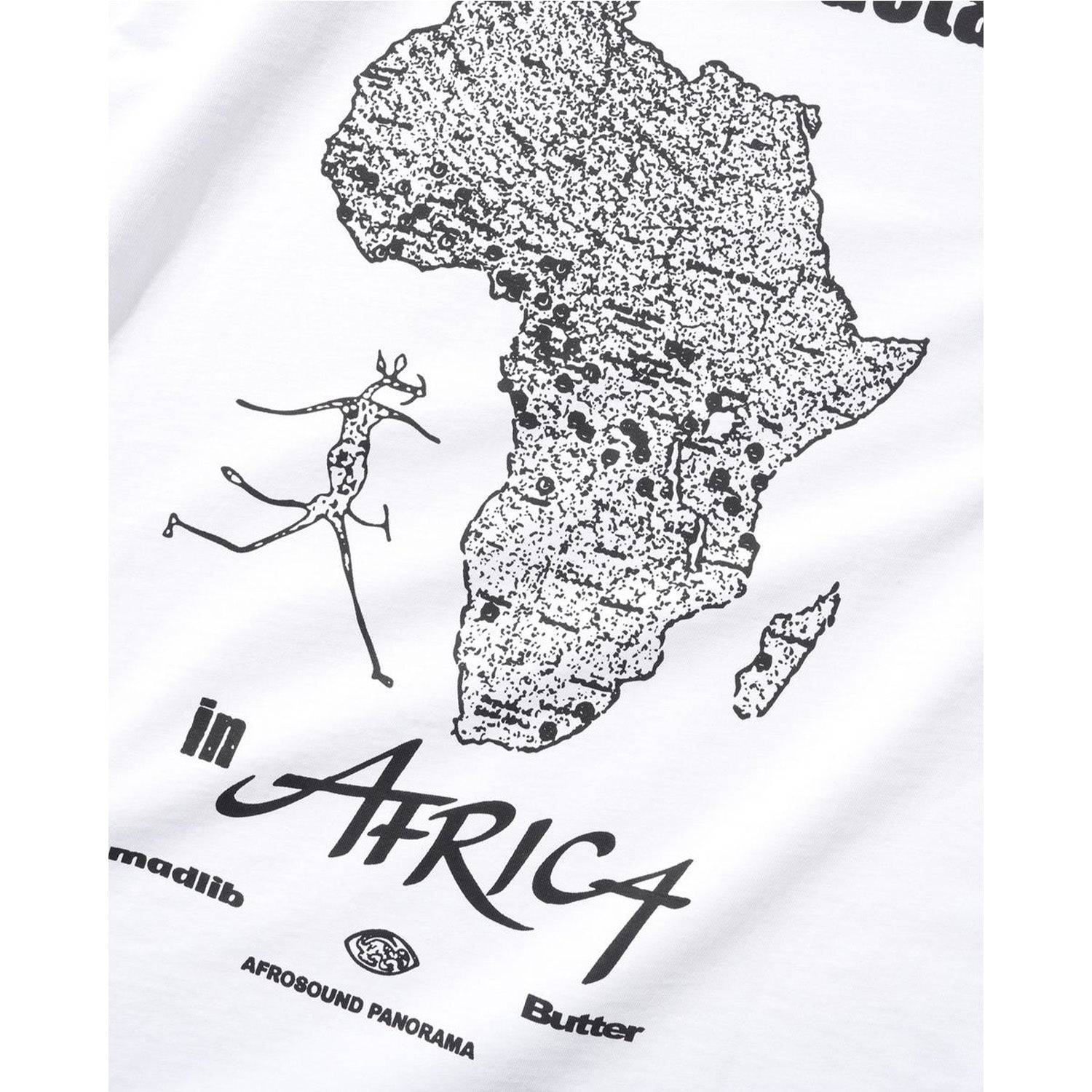 Butter x Madlib Africa Tee White