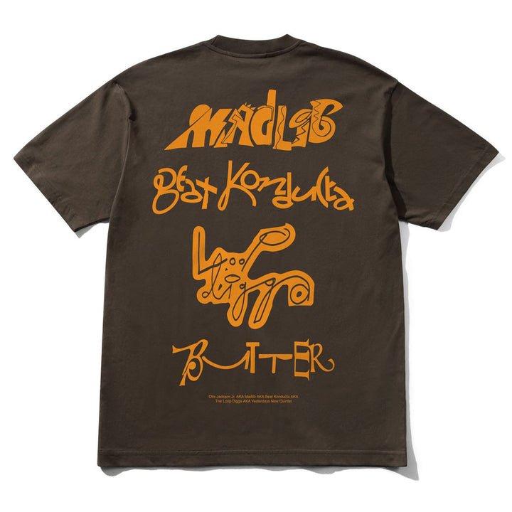 Butter x Madlib Alias Tee Brown